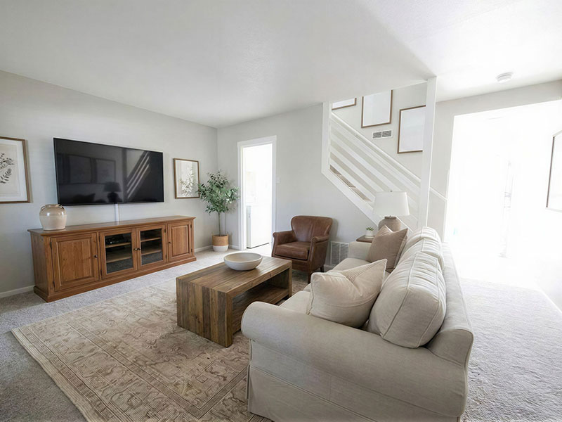 Falcon Run Casitas living space
